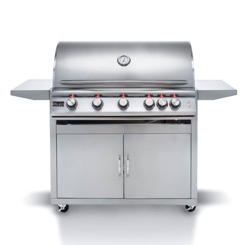 Blaze Premium LTE 40" 5-Burner Freestanding Natural Gas Grill With Rear Infrared Burner & Grill Lights (BLZ-5LTE2-NG) Grills Blaze Outdoor Products 