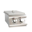 Blaze Grill Package - Premium LTE 32-Inch 4-Burner Built-In Natural Gas Grill and Double Side Burner in Stainless Steel