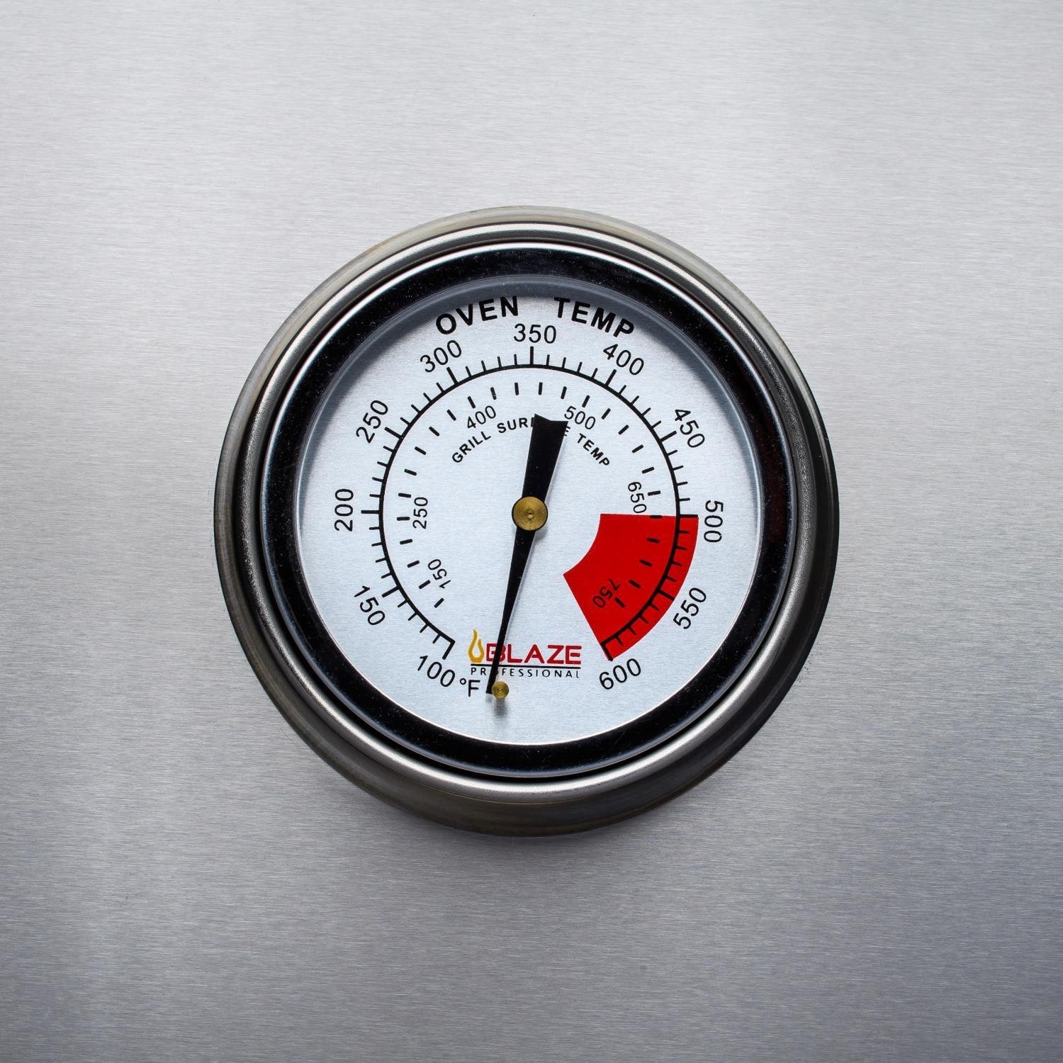 Blaze Professional grill temperature gauge knob with dial markings