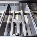 Blaze Grill Package - Professional LUX 44-Inch 4-Burner Built-In Natural Gas Grill and Side Burner in Stainless Steel