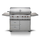 Blaze Professional LUX 44" 4-Burner Freestanding Natural Gas Grill With Rear Infrared Burner (BLZ-4PRO-NG) Grills Blaze Outdoor Products 