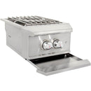 Blaze Grill Package - Professional LUX 44-Inch 4-Burner Built-In Liquid Propane Grill, Side Burner and Beverage Center in Stainless Steel