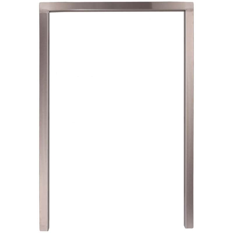 Blaze refrigerator trim kit frame, brushed stainless steel, for 24-inch models