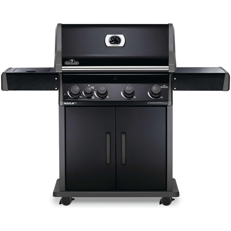 Napoleon 61-Inch Rogue XT 525 SIB Natural Gas Grill with Infrared Side Burner in Black (RXT525SIBNK-1)