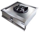 Capital 24" Precision Series Wok Module Cooktop with 1 Burner, Cast Iron Grates in Stainless Steel (GRT24WK) Rangetops Capital 