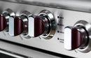 Capital 24" Precision Series Wok Module Cooktop with 1 Burner, Cast Iron Grates in Stainless Steel (GRT24WK) Rangetops Capital 