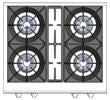 Capital 30" Culinarian Series Rangetop with 4 Open Burners, Cast Iron Grates in Stainless Steel (CGRT304) Rangetops Capital 