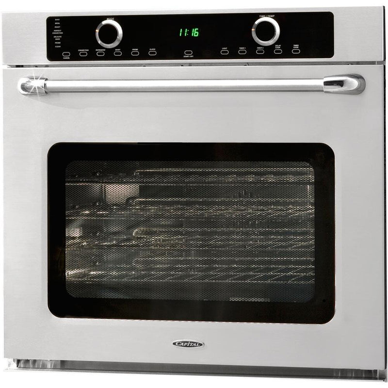 Capital 30" Maestro Series 4.5 cu. ft. Total Capacity Electric Single Wall Oven in Stainless Steel (MWOV301ES) Wall Ovens Capital 