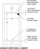 Capital 30" Maestro Series Electric Double Wall Oven with Convection Stainless Steel (MWOV302ES) Wall Ovens Capital 