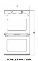 Capital 30" Maestro Series Electric Double Wall Oven with Convection Stainless Steel (MWOV302ES) Wall Ovens Capital 