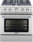 Capital 30" Precision Series Freestanding Gas Range with 4.9 cu. ft in Stainless Steel (MCR304) Ranges Capital 