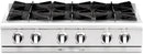 Capital 36" Culinarian Series Rangetop with 6 Open Burners, Optional Grill/Griddle in Stainless Steel (CGRT366) Rangetops Capital Natural Gas 6 Open Burners 