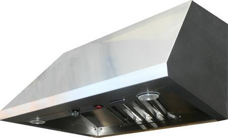 Capital 36" Performance Series Wall Mount Ducted Hood Halogen Lights with 600 CFM Motor in Stainless Steel (PSVH36) Range Hoods Capital 