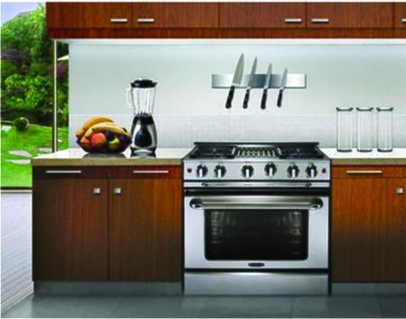 Capital 36" Precision Series Freestanding Gas Range with Self Clean, 4.9 cu. ft in Stainless Steel (GSCR366) Ranges Capital 