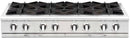 Capital 48" Culinarian Series Gas Rangetop with 8 Open Burners, Optional Grill/Griddle in Stainless Steel (CGRT488) Rangetops Capital Natural Gas 8 Open Burners 
