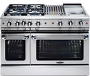 Capital 48"Precision Series Freestanding Gas Range with 6.9 cu. Ft in Stainless Steel (GSCR484BG) Ranges Capital 