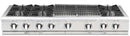 Capital 60" Culinarian Series Built-In Gas Rangetop with 6 Open Burners in Stainless Steel (CGRT604BB2) Rangetops Capital 