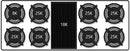 Capital 60" Culinarian Series Gas Rangetop with 8 Burners and Grill/Griddle in Stainless Steel (CGRT604B4) Rangetops Capital 