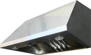 Capital 60" Performance Series Wall Mount Ducted Hood Halogen Lights with 600 CFM Motor in Stainless Steel (PSVH60) Range Hoods Capital 