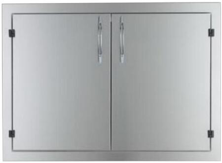 Capital Double Access Doors with No Liner and Exposed Hinges in Stainless Steel (CCE26AD) Grill Accessories Capital 