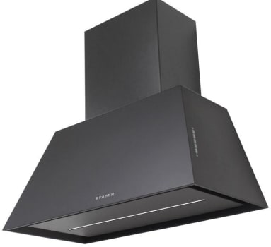 Faber 36-Inch Chloe Wall Mounted Ducted Range Hood in Black with 600 CFM Class Blower (CHLO36BK600)