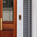 DoorBird D1101V Surface-Mount IP Video Intercom, 1 Call Button in Bronze