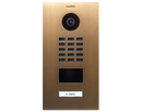 DoorBird D2101V IP Video Door Station, 1 Call Button in Real Burnished Brass