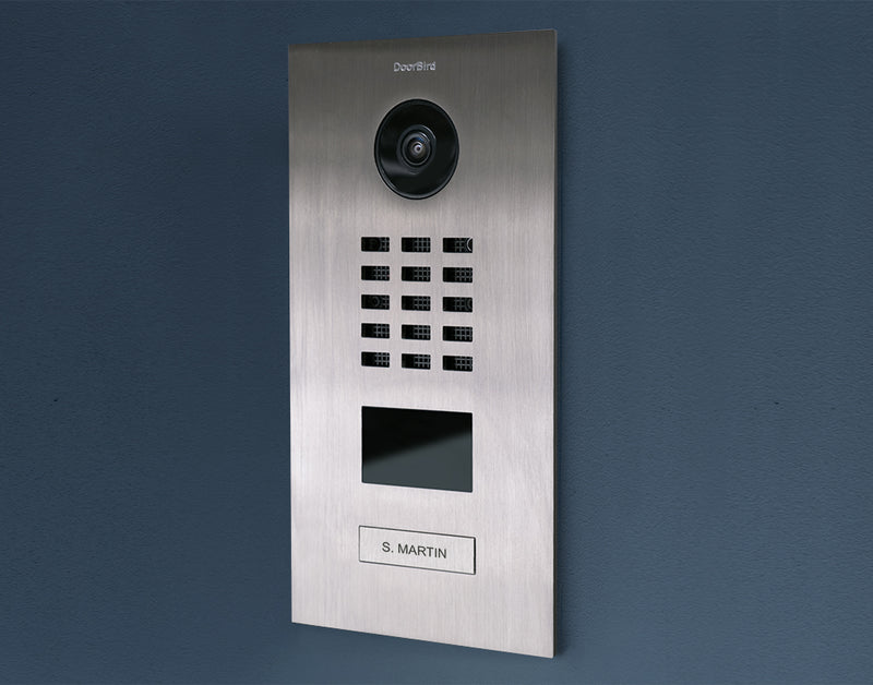 DoorBird D2101V IP Video Door Station, 1 Call Button in  Stainless Steel V4A