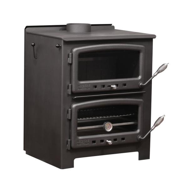 Dimplex 2000 sq. ft. to 2500 sq. ft. Wood Burning Stove with Cook Top and Oven (N550) Electric Fireplace Dimplex 