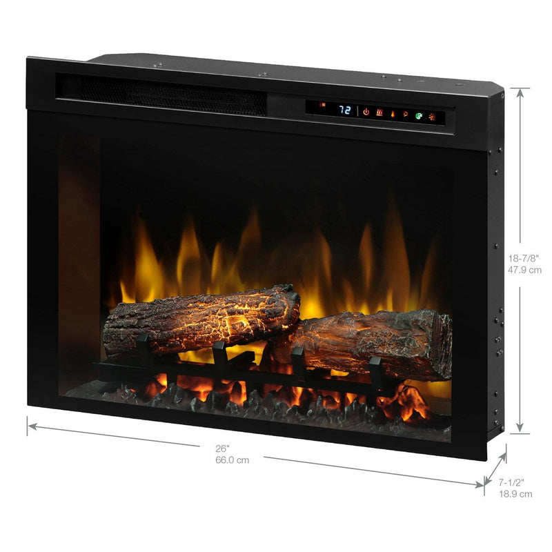 Dimplex 26" Multi-Fire XHD Electric Firebox - Realogs (XHD26L) Fireplaces Dimplex 
