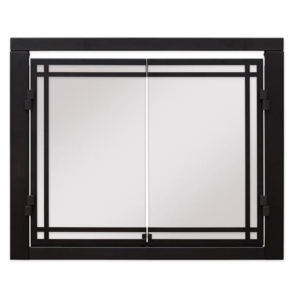 Dimplex 36" Portrait Revillusion Double Glass Doors (RBFDOOR36P) Electric Fireplace Dimplex 
