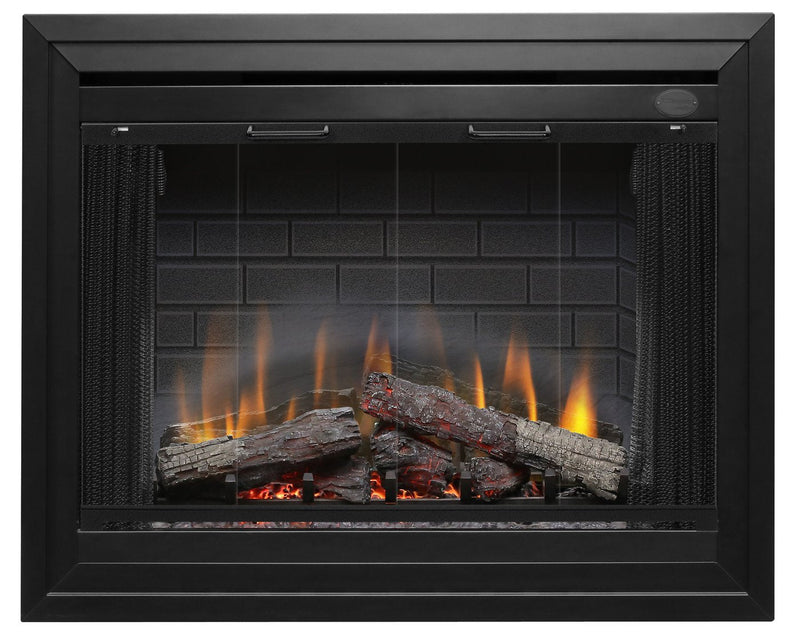 Dimplex 39" Deluxe Built-In Electric Fireplace Insert with Brick Effect and Purifire (BF39DXP) Fireplaces Dimplex 