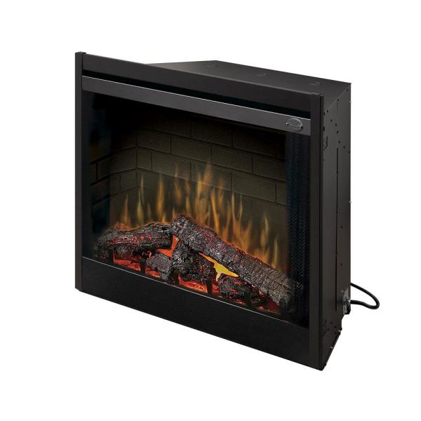 Dimplex 39 in. Deluxe Built-In Electric Fireplace Insert with Brick Effect and Purifire (BF39DXP) Electric Fireplace Dimplex 