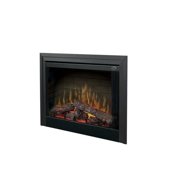 Dimplex 39 in. Deluxe Built-In Electric Fireplace Insert with Brick Effect and Purifire (BF39DXP) Electric Fireplace Dimplex 