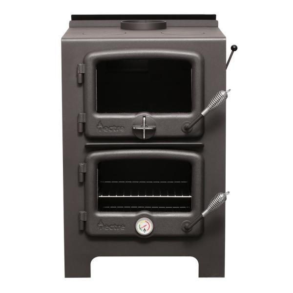Dimplex 750 sq. ft. to 1,000 sq. ft Wood Burning Stove with Cook Top and Oven (N350) Electric Fireplace Dimplex 