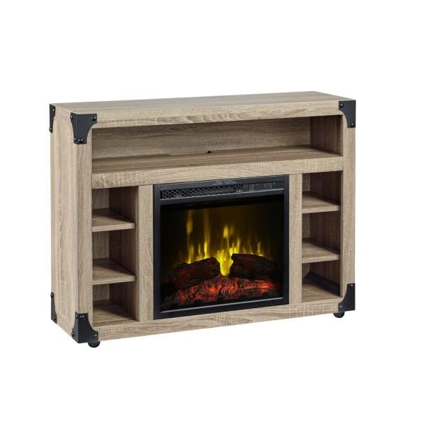 Dimplex Chelsea 37" Media Console with 18 in. Electric Fireplace in Distressed Oak (C3P18LJ-2086DO) Electric Fireplace Dimplex 