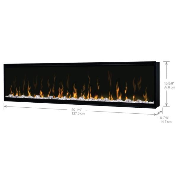 Dimplex IgniteXL 50 in. Built-In Linear Electric Fireplace Insert (XLF50) Electric Fireplace Dimplex 