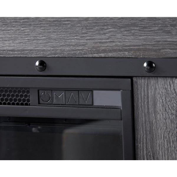 Dimplex Morgan 32-Inch Mantel with a 23-Inch Electric Fireplace in Cha