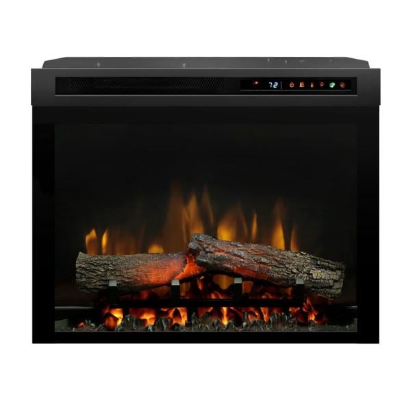 Dimplex Multi-Fire XHD 23" Built Electric Fireplace Firebox with Logs in Black (XHD23L) Electric Fireplace Dimplex 