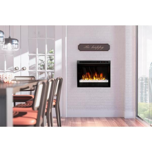 Dimplex Multi-Fire XHD 23" Built-in Electric Fireplace Firebox with Acrylic Ember Bed in Black (XHD23G) Electric Fireplace Dimplex 