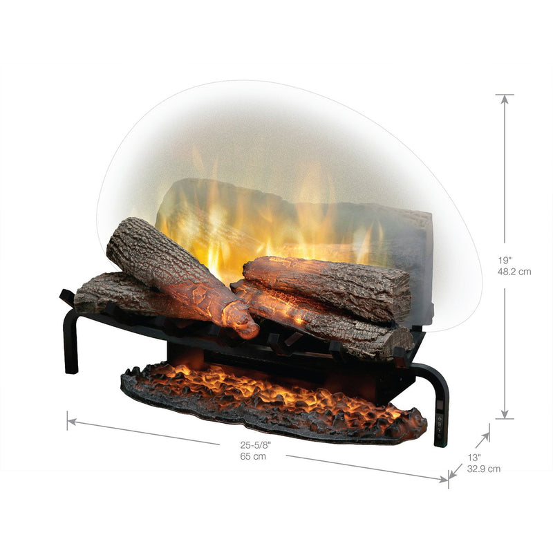 Dimplex Revillusion 25" Electric Fireplace Insert Fresh Cut Log Set (RLG25FC) Fireplaces Dimplex 