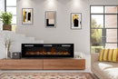 Dimplex Sierra 72" Wall/Built-in Linear Electric Fireplace (SIL72) Fireplaces Dimplex 
