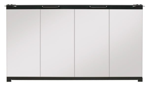 Dimplex Single Pane Bi-Fold Look, Glass Door Kit for BF45DXP Firebox (BFDOOR45BLKSM) Fireplace Accessories Dimplex 