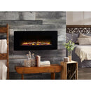 Dimplex Winslow 42 in. Wall-Mount/Tabletop Linear Electric Fireplace in Black (SWM4220) Electric Fireplace Dimplex 