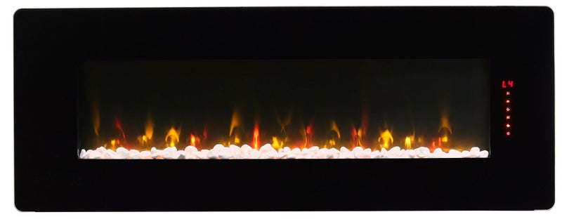 Dimplex Winslow 48" Wall-Mount/Tabletop Linear Electric Fireplace in Black (SWM4820) Fireplaces Dimplex 