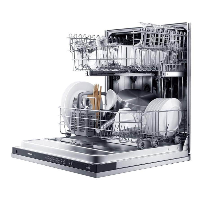 ROBAM 24-Inch Quiet Dishwasher in Stainless Steel (ROBAM-W652)