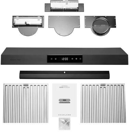 Hauslane 36-Inch Under Cabinet Touch Control Range Hood with Stainless