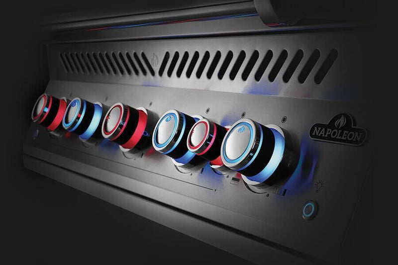 Napoleon 38-Inch 700 Series 38 RB Built-In Natural Gas Grill with Infrared Rear Burner in Stainless Steel (BIG38RBNSS)