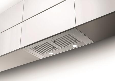Faber 29-Inch Pro Style Under Cabinet Insert Convertible Range Hood with 600 CFM VAM Blower in Stainless Steel (INSD29SSV)