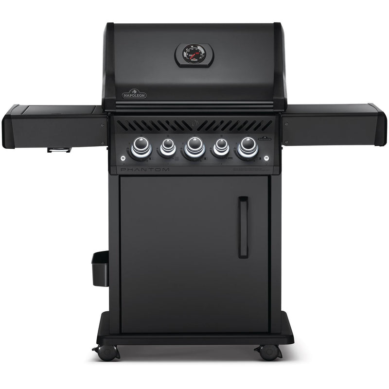 Napoleon 55-Inch Phantom Rogue SE 425 RSIB Propane Gas Grill with Infrared Side and Rear Burners in Matte Black (RSE425RSIBPMK-1-PHM)
